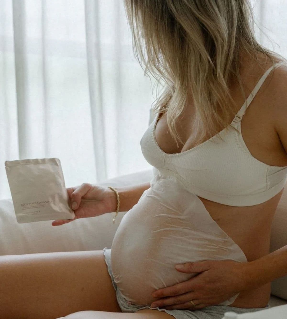 Hydrating Belly Sheet Mask for Pregnancy Care