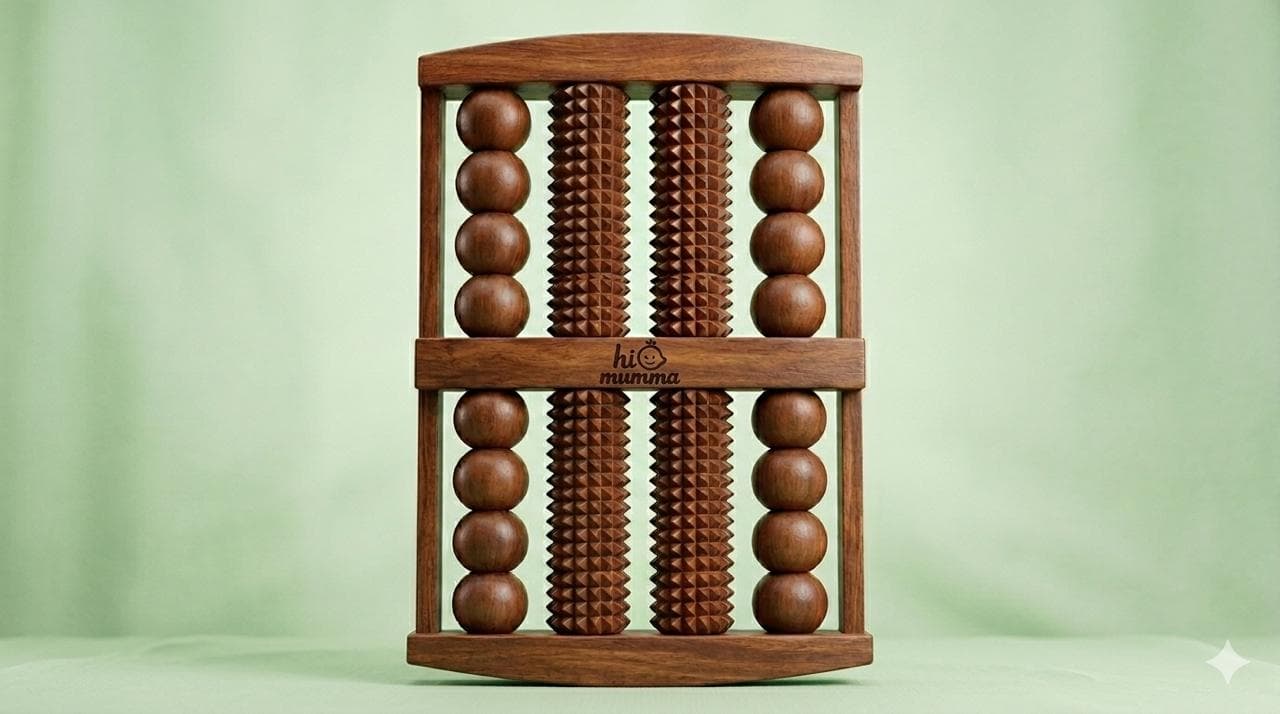 Wooden Foot Roller